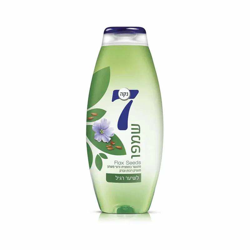 נקה 7שמפו 750רגיל ירוק