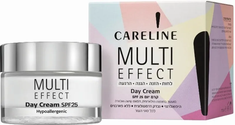 קרליין מולטי אפקט קרם יום 50 SPF25מל