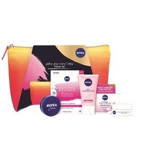 ניואה סט אסנשיאלס ורוד לעור יבש(קרם ניקוי +150ק.לחות +50מסיכת בד+ק.רב שימושי 75