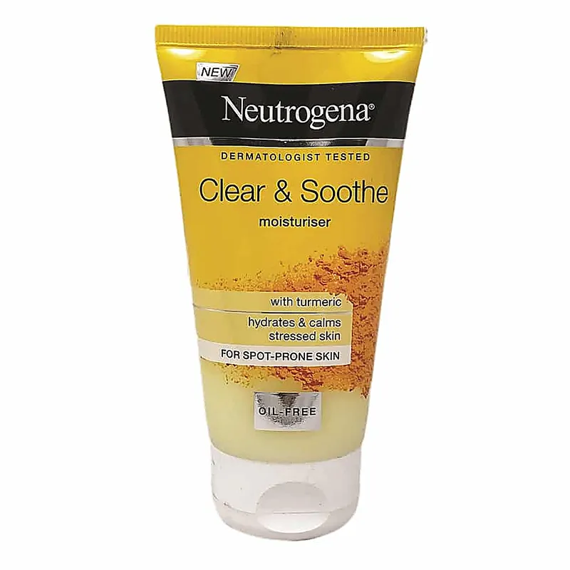 ניוטרוגינה קליר&סוט כורכום קרם לחות 75מל