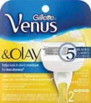 גילט ונוסאולאי זוג סכיני גילוח 5 להיבים