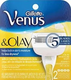 גילט ונוס אולאי 5להבים רב פעמי - 2סכינים