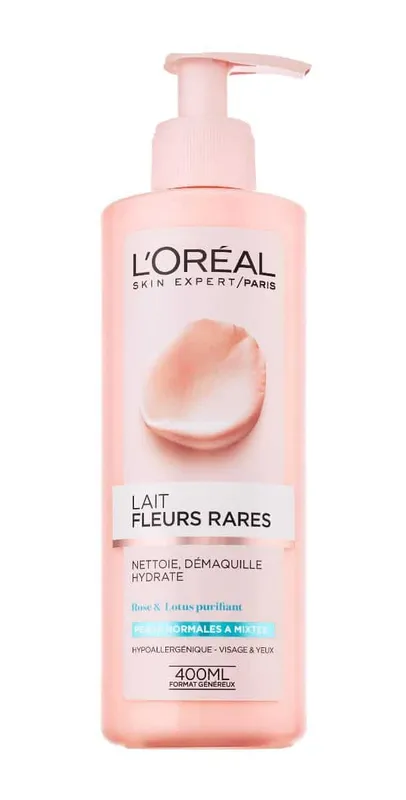 לוריאל רייר פלאוורס חלב פנים למעורב 400מל