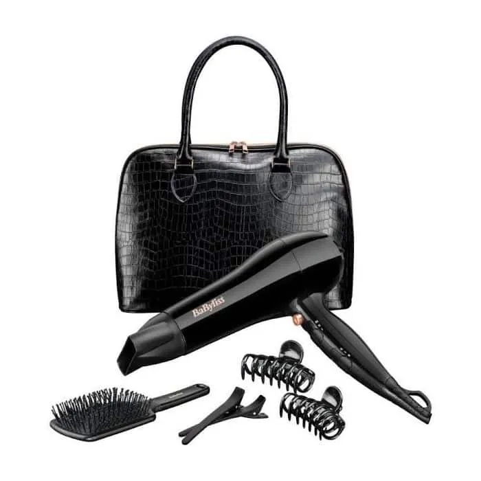 בייבליס מארז מהודר לאישה - מייבש שיער כולל אביזרום ותיק