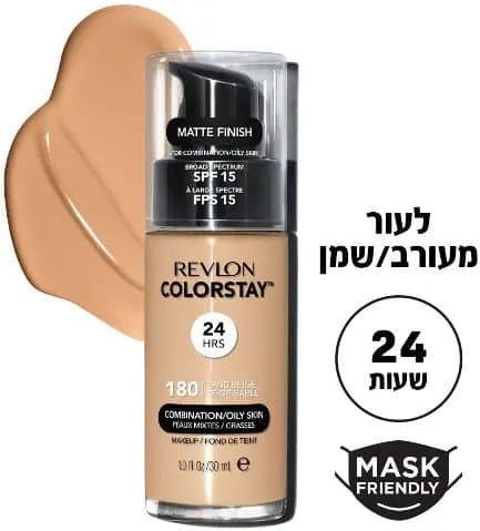 רבלון מייק אפ קולורסטי מ/ש גוון 180 סנד