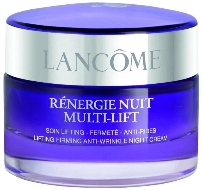 קרם לילה רנרג'י מולטי ליפט למיצוק ומניעת קמטים לפנים וצוואר 50 מ"ל - לנקום