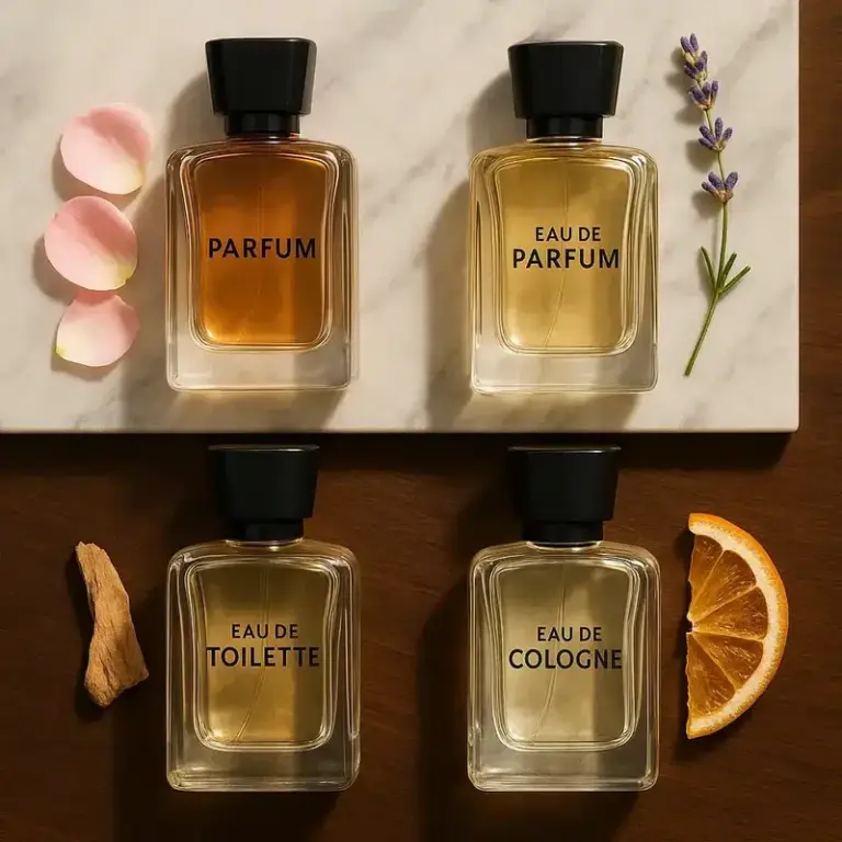 פענוח עולם הריכוזים: ההבדל בין פרפיום, EDP, EDT ו-EDC | קוסמטיקס