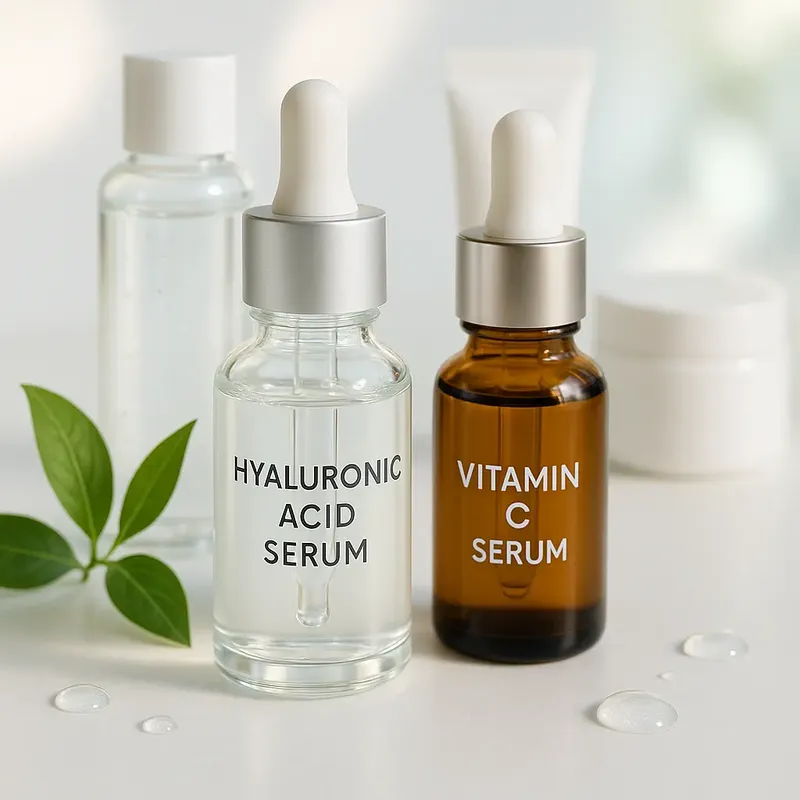 חומצה היאלורונית ויטמין C: מדריך קוסמטיקס לעור זוהר