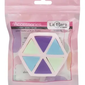 לסרה 6ספוגים צבעוניים