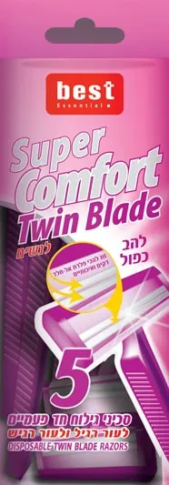 בסט סכ.גילוח אישה5יח