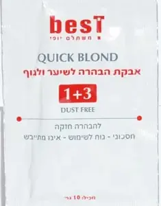 בסט אבקת הבהרה לשיער 10גר'