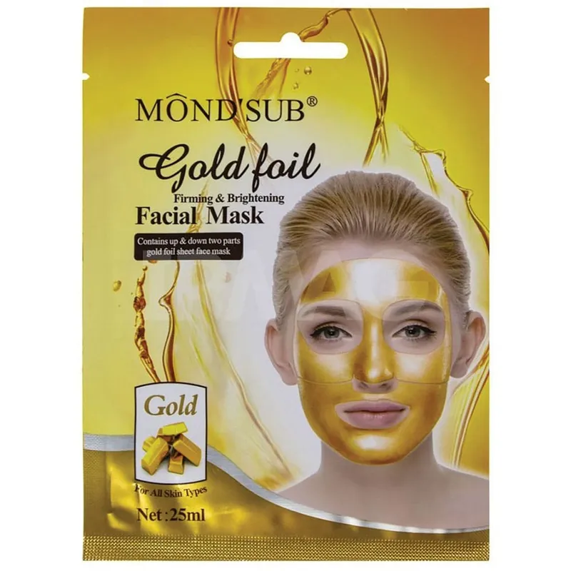 מונדסאב מסיכת זהב לפנים להבהרה ומיצוק העור