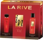 בושם לאישה לה ריב סט אין וומן רד (א) בושם+דאו / La Rive Set In Woman Red (w) Parfume Edt+deo