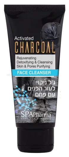 ספא פארמה פחם CHARCOALגל ניקוי פנים150מל