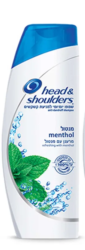 שולדרס שמפו מנטול לכל שיער 400מל