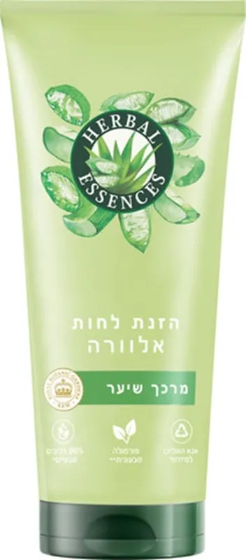 הרבל אסנס מרכך אלוורה ללא סולפטים 250מל