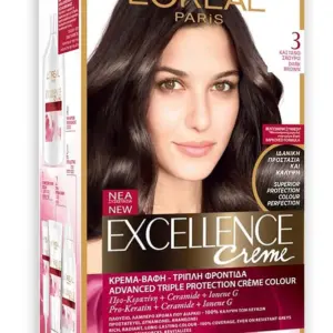 אקסלנס 3חום כהה