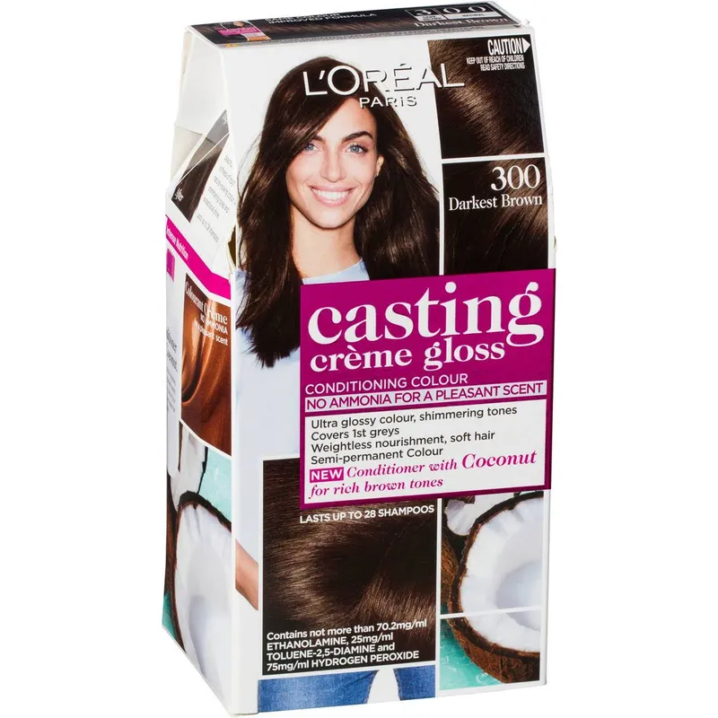 קסטינג 300קרם גלוס חום כהה מאוד