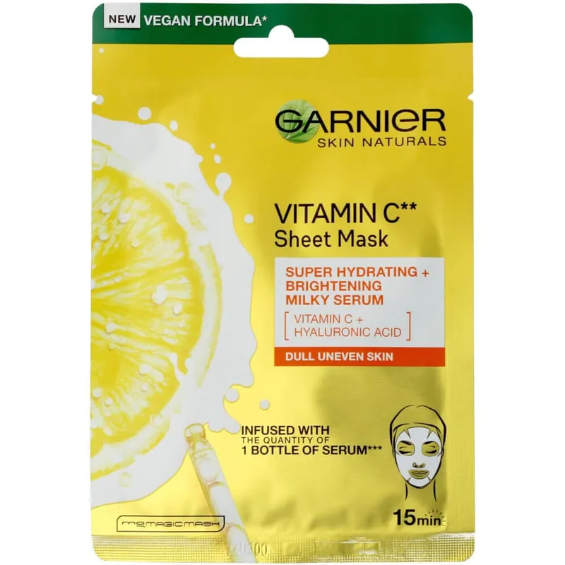 גרנייה מסכת טישו ויטמין סי