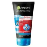 גרנייה 3ב 1פיור אקטיב פחם ניקוי פנים 150מל / Garnier Pure Active 3in1