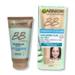 גרנייה קרם לחות BBבתוספת גוון בהיר 01ללא שמן 50מל / Garnier Bb Skin Protector Cream Light