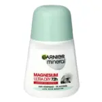 גרנייה דאו רול(א)מגנזיום 50מל / Garnier Mineral Deo Roll Magnesium Ultra Dry