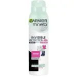 גרנייה דאו ספריי(א)אינביזיבל לכל צבע 150מל / Garnier Mineral Deo Invisible All Colors