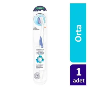 סנסודיין מברשת שיניים אול ראונד פרוטקשיין הגנה רב צדדית סופט