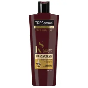 טרסמה שמפו קרטין למראה חלק יותר400מל