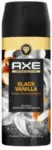 אקס פרמיום דאו ספריי ונילה שחורה 150מל / Axe Premium Deo Spray 150ml
