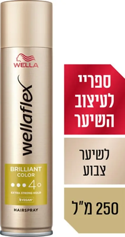 וולה פלקס ספריי שיער צבוע זהב 250מל