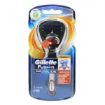 גילט פיוזן פרוגלייד 5להבים - 2סכינים + ידית / Gillette Fusion Proglide Flexball Machine+2 Razors