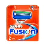גילט פיוזן 5להבים רב פעמי - 2סכינים / Gillette Fusion 2 Un