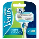 גילט וונוס אקסטרה סמוט סכיני גילוח 4יח / Gillette Venus Blades 4* Extra Smooth