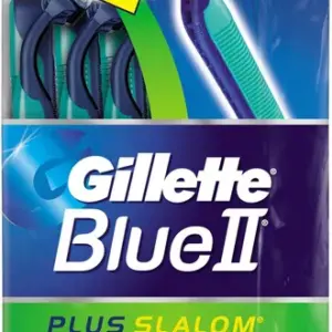 גילט סכיני גילוח חד פעמי בלו 2פלוס סלאלום 2להבים 10יח