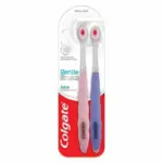 קולגייט זוג מברשות שיניים גנטל אולטרה סופט / Colgate Toothbrush Gentle Ultrafoam Ultra Soft X2