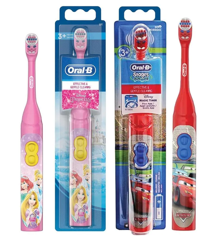 אורל בי מברשת שיניים סוללות נסיכות /מכוניות