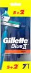גילט בלו 2פלוס 2להבים חד פעמי - 7סכינים / Gillette Blue 2 Plus For Man X7