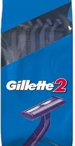 גילט 2 2להבים חד פעמי - 5סכינים