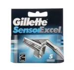 גילט סנסור אקסל 5להבים רב פעמי - 5סכינים / Gillette Sensore Excel X 5