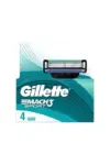 גילט מאך 3ספורט סכיני גילוח רב פעמי 4יח / Gillette Mach 3 Sport 4 Psc