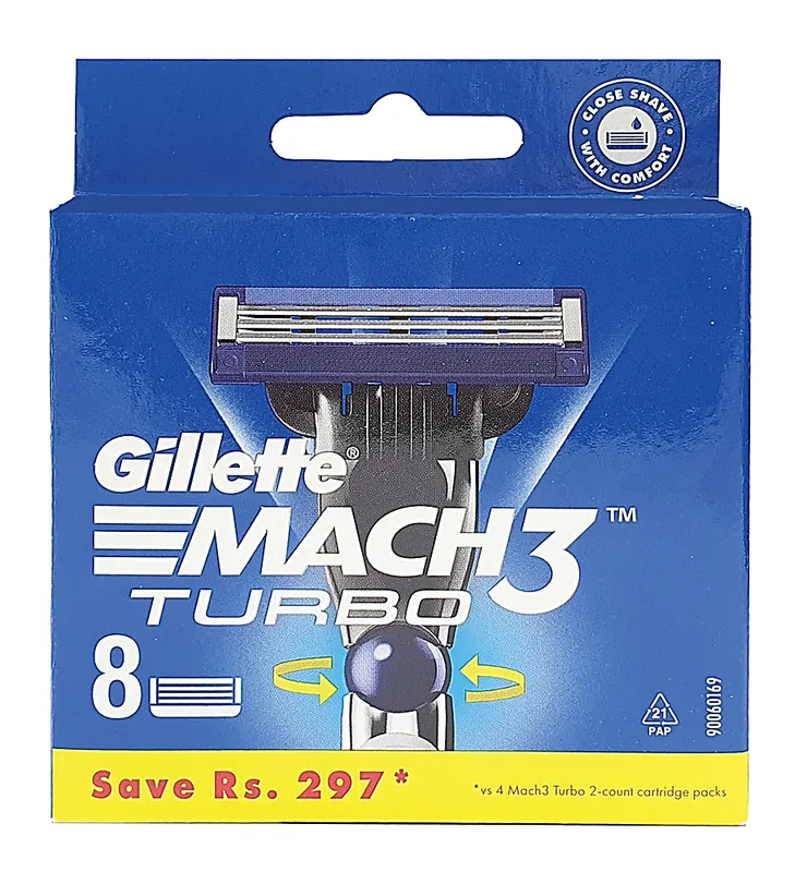 גילט מאך 3טורבו 3להבים רב פעמי - 8סכינים