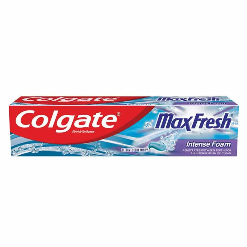 קולגייט משחת שיניים מקס פרש אינטנס פואם 125מל