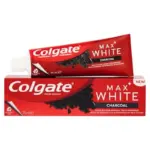 קולגייט משחת שיניים מקס וויט פחם 75מל / Colgate Max White Charcoal 75g