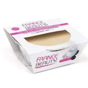 פראנס ביוטי שעווה באלומניום לבן100גר