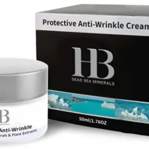 הלת אנד ביוטי קרם לחות לגבר נגד קמטים 50מל