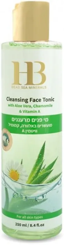 הלת אנד ביוטי מי פנים מועשר באלוורה ללא אלכוהול 250מל