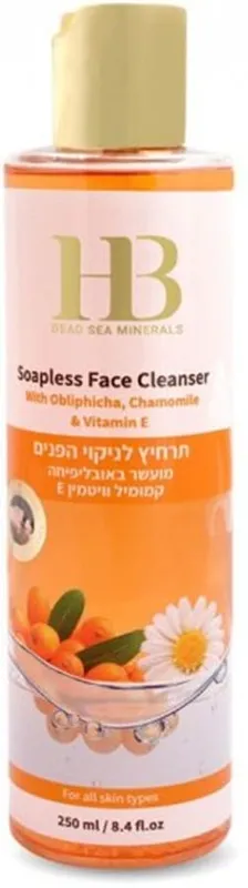 הלת אנד ביוטי סבון פנים אובלפיחה 250מל