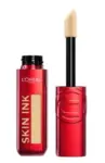 לוריאל אינפליבל סקין אינק 2ב- 1מייק אפ וקונסילר 140 / Loreal Infaillible Skin Ink 2 In 1 Foundation Concealer