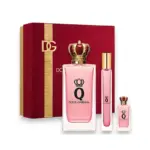 דולצה גבאנה סט קווין Q(א) אדפ 100מל + 10מל + 5מל / Dolce&gabbana Set Queen Q (w) Edp 100ml + 10ml + 5ml